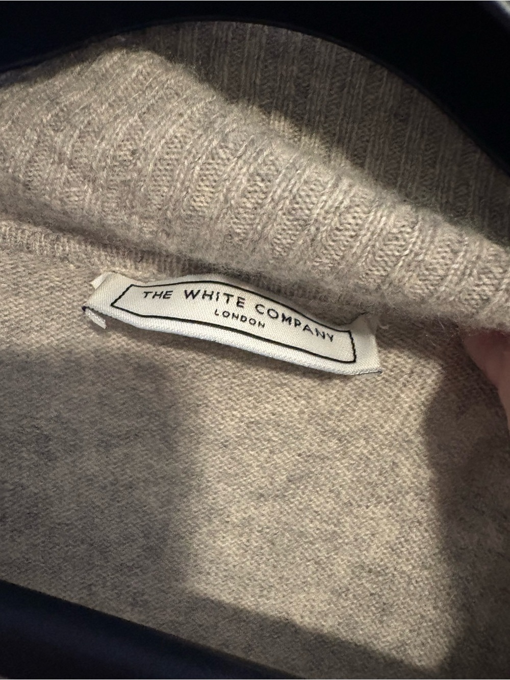 100% Cashmere Open-Front Gray Cardigan and Pants Set - Picture 4 of 8
